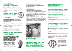 &Scaron;to je bullying