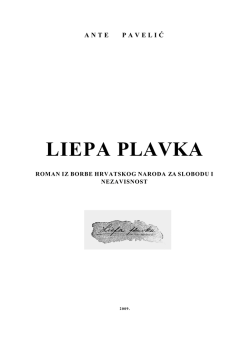 LIEPA PLAVKA