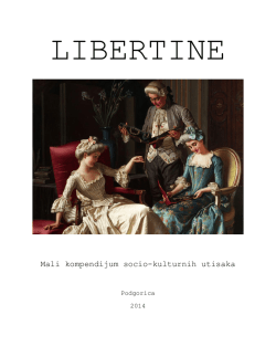 Libertine - crnogorska alternativna kultura