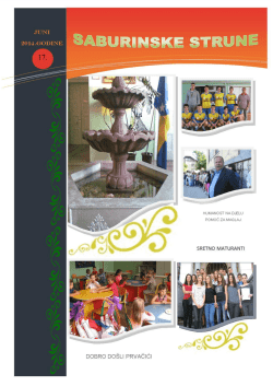 Saburinske Strune 2014