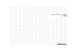 Upute za kori&scaron;tenje &ndash; Thomson ST 780WL