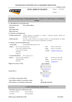 TEXO AKRILNI SILIKON