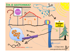 &Scaron;TA JE GEOTEHNIKA?