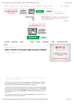 Kuhar i frizerka iz Francuske stigli na praksu u &Scaron;ibenik > Slobodna