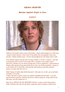 Kiesha Crowther - Zurich