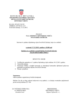 ovdje - Općina Sveti Križ Začretje