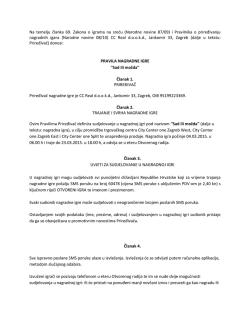 Na temelju članka 69. Zakona o igrama na sreću (Narodne novine