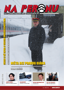 NA PERONU 38.pdf - Sindikat prometnika vlakova Hrvatske