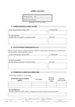 APELACIJA