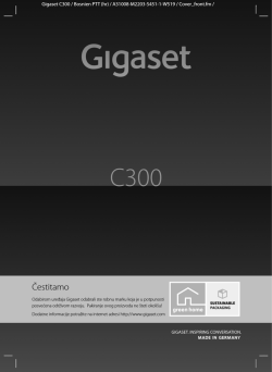 Gigaset C300 &ndash; Va&scaron; pratitelj visoke vrijednosti