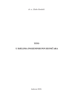 Tito u djelima inozemnih povjesniara.indd