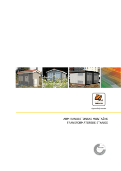 armiranobetonske montažne transformatorske stanice