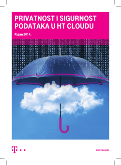 Privatnost i sigurnost Podataka u Ht Cloudu