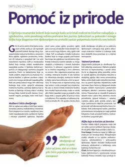 U liječenju reumatske bolesti koja nastaje kada se kristali