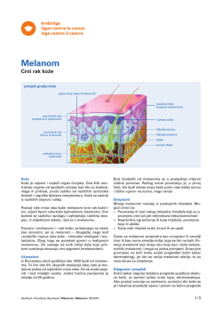 Melanom - Krebsliga Schweiz