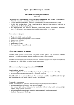 arimidex - AstraZeneca