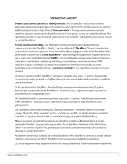 Pametni telefoni BlackBerry