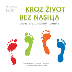 Kroz život bez nasilja; deset protunasilnih poruka