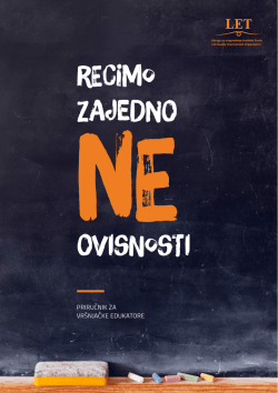 Priručnik za vr&scaron;njačke edukatore