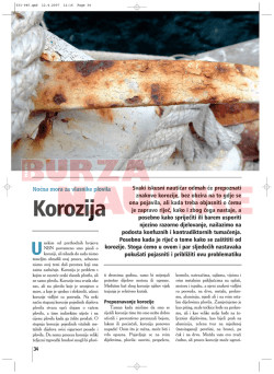 korozija &ndash; osnove