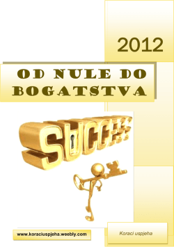 OD NULE DO BOGATSTVA
