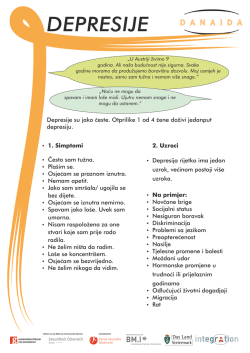 DEPRESIJE