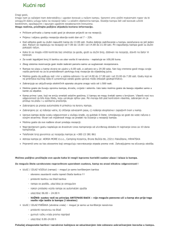 Kućni red - Adria More