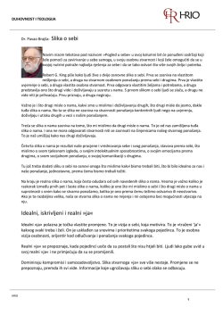 Idealni, iskrivljeni i realni &raquo;ja&laquo;