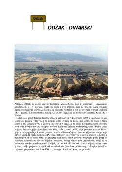 ODŽAK - DINARSKI