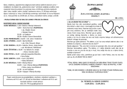 listić br.4 - Župa sv. Josipa Radnika Osijek