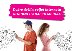 Dobro do&scaron;li u svijet interneta