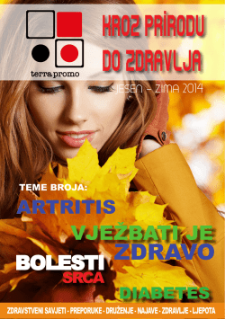 kroz prirodu do zdravlja