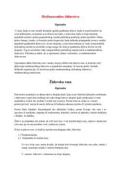 Međunarodno židovstvo Židovska rasa