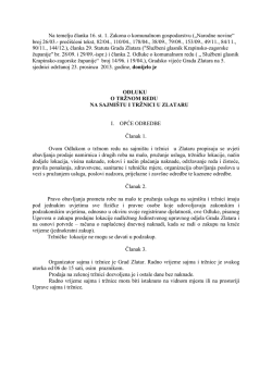 Odluka o tržnom redu na sajmi&scaron;tu i tržnici u Zlataru (pdf)