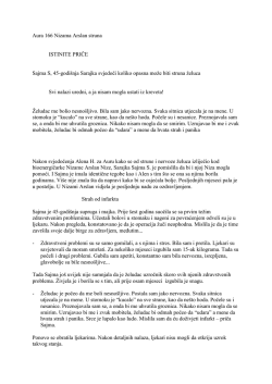 Sajma S, 45-godišnja Sarajka svjedoči koliko opasna može biti