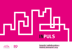 INPULS &ndash; Inovacije i nabolja praksa u lokalnoj