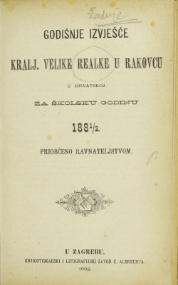 GODI&Scaron;NJE IZVJE&Scaron;ĆE - Gimnazija Karlovac
