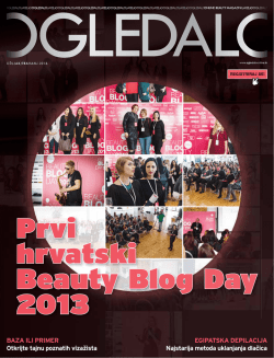 Prvi hrvatski Beauty Blog Day 2013