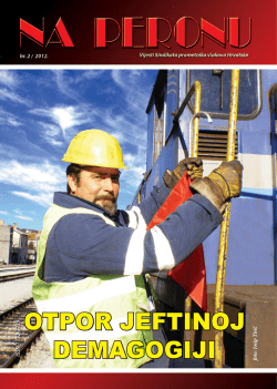 Na peronu br 2 final web.pdf - Sindikat prometnika vlakova Hrvatske