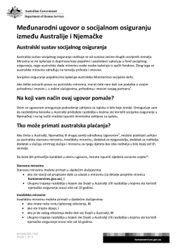 International Social Security Agreement between Australia and