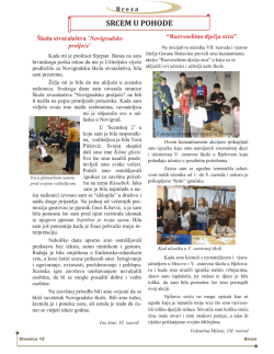 SRCEM U POHODE - Osnovna škola Slavka Kolara Hercegovac