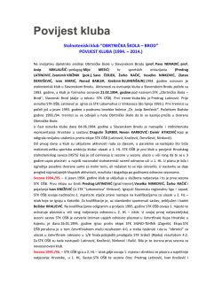 PDF &ndash; Povijest kluba - STK "Obrtnička &scaron;kola &ndash; Brod"