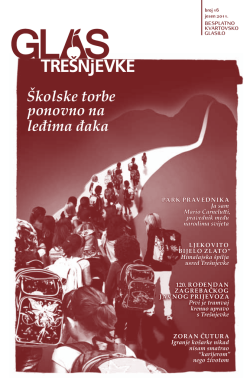 Preuzmi PDF 6.4 MB - Centar za kulturu Tre&scaron;njevka