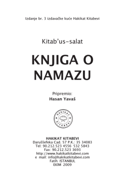 KNJIGA O NAMAZU