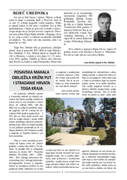 Bilten Župa Posavine
