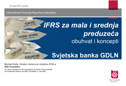 Odjeljak 1 &ndash; Mogu li koristiti IFRS za mala i srednja preduzeća?