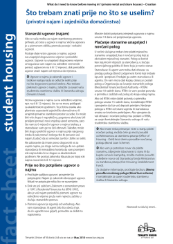 student housing - Tenants Union of Victoria