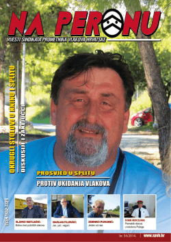 NA PERONU 34.pdf - Sindikat prometnika vlakova Hrvatske