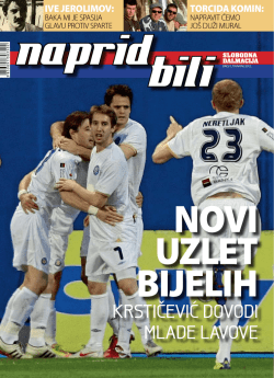 pdf `naprid bili` - Slobodna Dalmacija