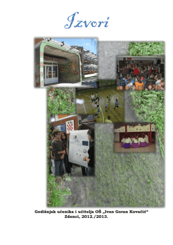 Izvori 2013. - OŠ IGK